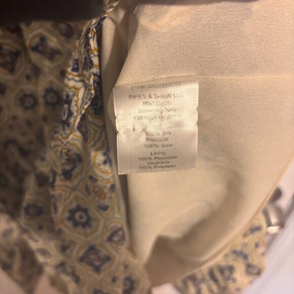 Veronica Beard Womens Size 4 Delray Silk Mini Dress Boho Floral Summer Party - Picture 5 of 6